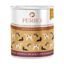 Perro Indyk z cukini karma mokra dla psw dorosych 850 g
