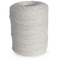 Dalprint Sznurek bawe�niany do makramy bia�y 2 mm, 250g