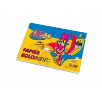 Pastello Papier kolorowy A4 8 kartek