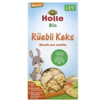 Holle Ciasteczka orkiszowo-marchewkowe od 1 roku  Demeter 125 g Bio