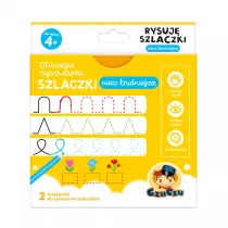 CzuCzu Duuugie rysowanki Rysuj szlaczki Nieco trudniejsze 4+