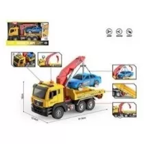 Auto laweta z dwigiem 1:10 wiato dwik Madej