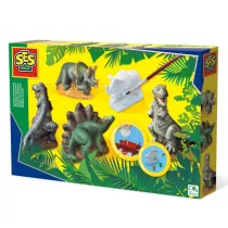 Odlewy gipsowe 3D Dinozaury Ses Creative