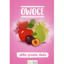 Owoce: jabko, gruszka, liwka