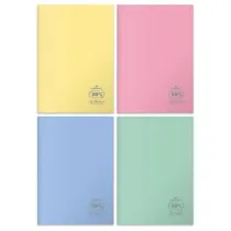 Herlitz Zeszyt A5/60K kratka Pastels MIX (5 szt)