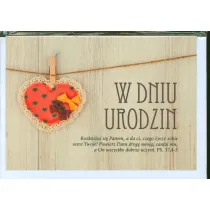 Bogulandia Kartka okoliczno�ciowa W dniu urodzin rozkoszuj si� Panem PS. 37,4-5