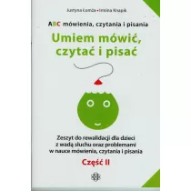 Umiem mwi, czyta i pisa. ABC mwienia, czytania i pisania. Zeszyt do rewalidacji dla dzieci z wad suchu oraz problemami w nauce mwienia, czytania i pisania