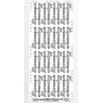 Galeria Hobby Stiker a�urowy zaproszenie z�oty 32 szt.