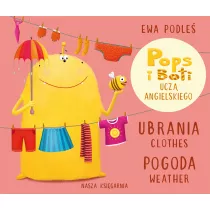 Ubrania i pogoda. Pops i Boti ucz angielskiego