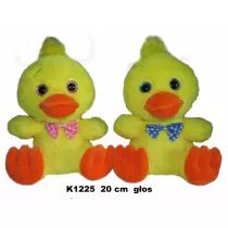 Pluszak Kaczka z g�osem 20cm z kokard� Wielkanoc SUN-DAY K1225-24