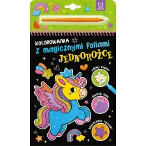 Kolorowanka z magicznymi foliami. Jednoro�ce