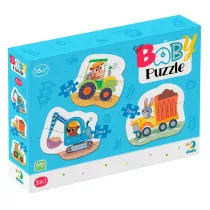 Puzzle 3w1 Transport Maksik