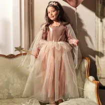 Sukienka wizytowa tiulowa z rkawami Philou 8-10 lat