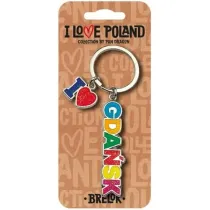 Pan Dragon Brelok I love Poland Gdask ILP-BRE-B-GD-06