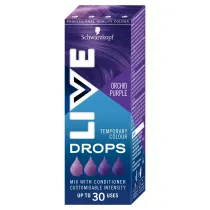 Schwarzkopf Live Drops zmywalna farba do wosw Orchid Purple 30 ml