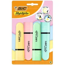 Bic Zakre�lacz Flat Pastel Highlighter mix