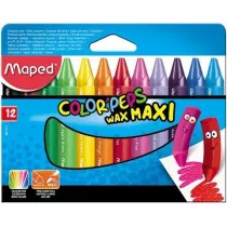 Maped Kredki Colorpeps wiecowe Jumbo 12 szt.