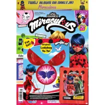 Miraculous Biedronka i Czarny Kot zestaw startowy magazyn
