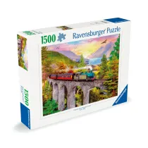 Puzzle 1500 el. Jesienna przeja�d�ka poci�giem Ravensburger