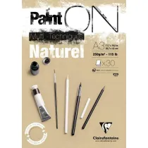 Clairefontaine Blok A3 papier be�owy 250g 30ark