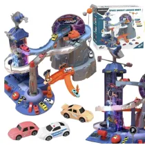 Tor wy�cigowy z samochodami Stacja kosmiczna Maksik