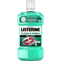 Listerine Mild Taste pyn do pukania jamy ustnej Clean & Fresh 500 ml