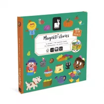 Puzzle Magnetyczna ukadanka W ogrdku Magneti'stories 3+ Janod