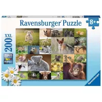 Puzzle dla dzieci 200 Zwierztka Ravensburger