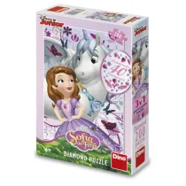 Puzzle z diamencikami Ksiniczki Zosia 200el Dino Toys