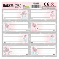Derform Nalepki na zeszyt BackUp 4 A 82 1 szt.