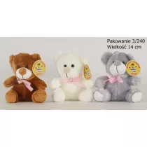 Pluszak Mi z kokard 16cm siedzcy DEEF 6355