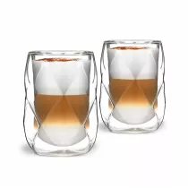 Vialli Design Komplet szklanek z podwjn ciank Geo 7572 2 x 250 ml