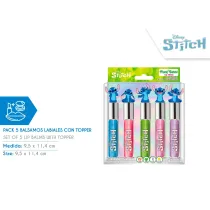 Zestaw 5 balsam�w do ust z toperem Stitch SI0061GG