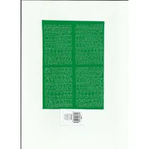 Artdruk Litery samoprzylepne 0,7 cm 8 arkuszy zielony