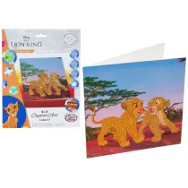Diamentowa mozika Simba i Nela 18x18cm Pro Kids