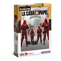 Puzzle 500 el. Dom z papieru Clementoni