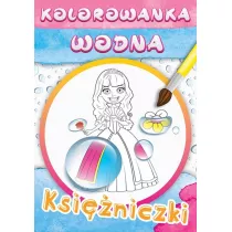 Wodne kolorowanki ksiniczki