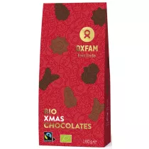 Oxfam Fair Trade Praliny czekoladowe - mix witeczny fair trade 160 g Bio