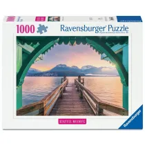 Puzzle 1000 Footbridge at Lac d'Annecy Ravensburger