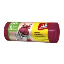 Jan Niezb�dny Worki na �mieci HD Easy-Pack Wi�nia 60L 18 szt.