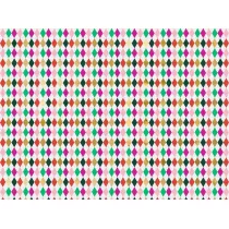 PartyDeco Papier do pakowania Romby 70 x 200 cm