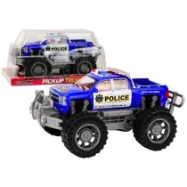 Samoch�d Policji Pickup niebieski LeanToys