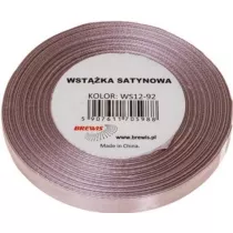 Wstka satynowa pudrowy r 6mm x 32m