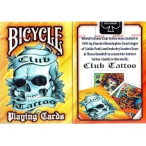 Karty do gry Bicycle Tattoo Club V2 Orange Quint