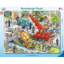 Puzzle 39 Emergency Services Frame Ravensburger
