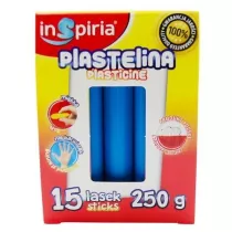 InSpiria Plastelina 250g niebieska