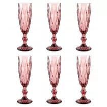 Mondex Komplet kieliszkw Elise Pink 6 x 180 ml 6 szt.
