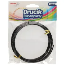 Brewis Druciki florystyczne czarne 3m x 2 mm