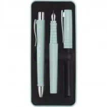 Faber-Castell Zestaw prezentowy Poly piro+dugopis Caribic Blue