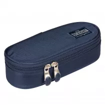 St. Majewski Pirnik saszetka usztywniona z wewntrzn klapk St. Navy Blue Vintage